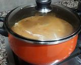 Foto del paso 26 de la receta Sopa de marisco congelado y fresco con fondo de cebolletas