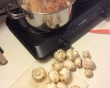 Une image de l'étape 3 de Cocotte de poulet aux champignons.