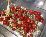 Une image de l'étape 7 de Carré de porc mariné rôti au four & tomates cerises.