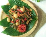 Foto langkah ke 8 dari resep Tumis Kacang Panjang Telur Puyuh#pr_kacangpanjang.