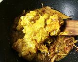 A picture of step 3 of Chicken Dakbunglow served with Gondhoraj fish pulao.