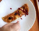 A picture of step 8 of French omelette.