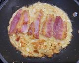 A picture of step 8 of Okonomiyaki.