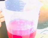 A picture of step 3 of Mangolecious raspberry jelly dessert.