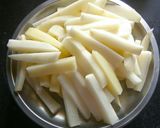 A picture of step 1 of Honey Chili Potato.
