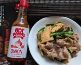 超市料理-油豆腐韭菜炒牛肉的食譜步驟5照片