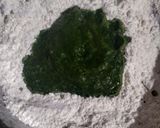 A picture of step 1 of Prawn stuffed spinach momo.