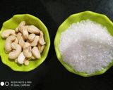 A picture of step 1 of Kaju Katli.