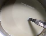 A picture of step 2 of Mishti Doi.