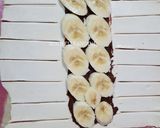 Foto langkah ke 1 dari resep Banana & nutella Puff.