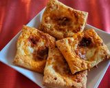 Foto del paso 5 de la receta: Aperitivos de hojaldre con queso y sobrasada