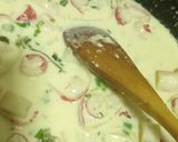 Foto del paso 4 de la receta: Fideos con crema y kanikama
