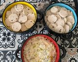 Une image de l'étape 6 de Cassolette au poireaux et boudin blanc 3 personne.