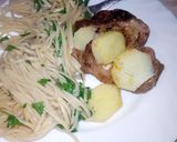 Foto del paso 4 de la receta: Puchero a la plancha con papa económico