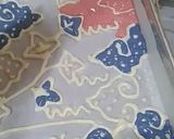 Foto langkah ke 2 dari resep Bolu Gulung Batik Nusantara.