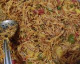 A picture of step 5 of Veg sevaiya.