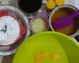 Foto langkah ke 2 dari resep (14) Cake Caramel / Cake Sarang Semut.