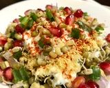 A picture of step 4 of Sprouted moong dal chaat.