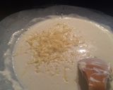 Foto del paso 8 de la receta: Fettuccine en crema de queso con brócoli y pollo