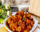 Foto langkah ke 3 dari resep Tumis Tahu Saos Lada Hitam.