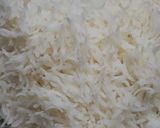 A picture of step 1 of Mung kheema pulao.
