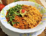 A picture of step 7 of Sev Tameta Nu Shaak.