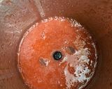 A picture of step 5 of Strawberry Popsicles.