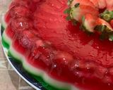 عکس مرحله 1 از دستور ژله طرح هندوانه(يلدا)