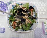 Pas rețetă Salată de vară cu macrou 3 fotografie