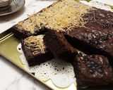Foto langkah ke 9 dari resep #35. Brownies Shiny Crust (2 telur, tanpa mixer).