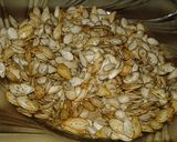 A picture of step 3 of Roasted pumpkin seeds.