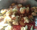 A picture of step 4 of Gobhi ki sabji.