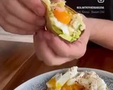 Foto del paso 1 de la receta: Huevos fritos en queso feta (receta viral Tik Tok)