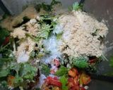 A picture of step 1 of Green Raita.
