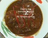 Foto langkah ke 4 dari resep Daging dan Kentang Bumbu Lapis.