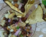 चटपटी चना आलू चाट (Chatpati chana aloo chaat recipe in Hindi) रेसिपी चरण 6 फोटो