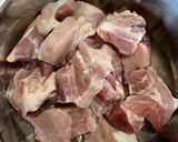 Foto del paso 1 de la receta: Verdolagas con Carne de Cerdo en Salsa Verde