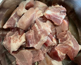 Foto del paso 1 de la receta: Verdolagas con Carne de Cerdo en Salsa Verde