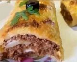 صورة لخطوة 2 من وصفة بطاطا رولي باللحم المفروم😋💯💖