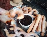 A picture of step 6 of Churros.