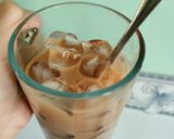 Hình bước làm 2 của món Trà sữa gạo rang