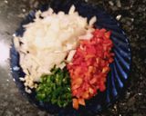 Foto del paso 1 de la receta Tortitas de trigo vegetarianas