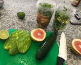 Foto del paso 2 de la receta: Jugo Verde con Toronja