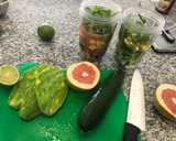 Foto del paso 2 de la receta: Jugo Verde con Toronja