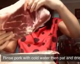 รูปขั้นตอนการทำที่ 1 ของ หมูกรอบ อร่อยแบบเหลา สูตรแต้จิ๋ว