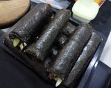 Foto langkah ke 9 dari resep Anabolic Beef Kimbap|High Protein, Low Calorie, Sugar & Gluten Free.