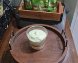 Foto langkah ke 7 dari resep Matcha Turkish Magnolia Pudding.