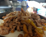 Foto del paso 4 de la receta: Bistec fajita con morrón rápido y rico