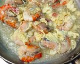 Foto langkah ke 2 dari resep Udang Goreng Telur.