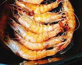 Hình bước làm 2 của món Tôm nướng muối ớt bằng nồi chiên không dầu